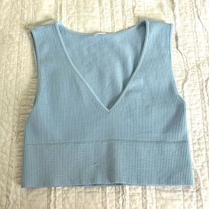 South Moon Under One-Size-Fits-All V-Neck Seamless Crop Top